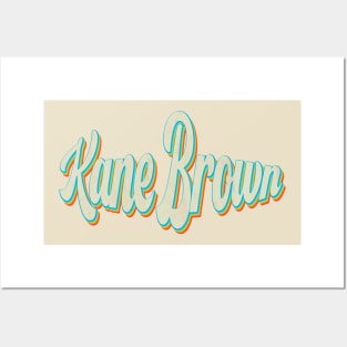 vintage color kane brown Posters and Art